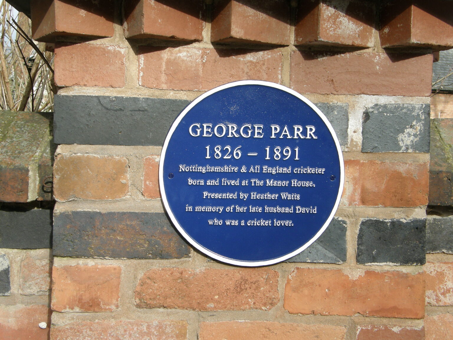George parr born & lived in the Manor House